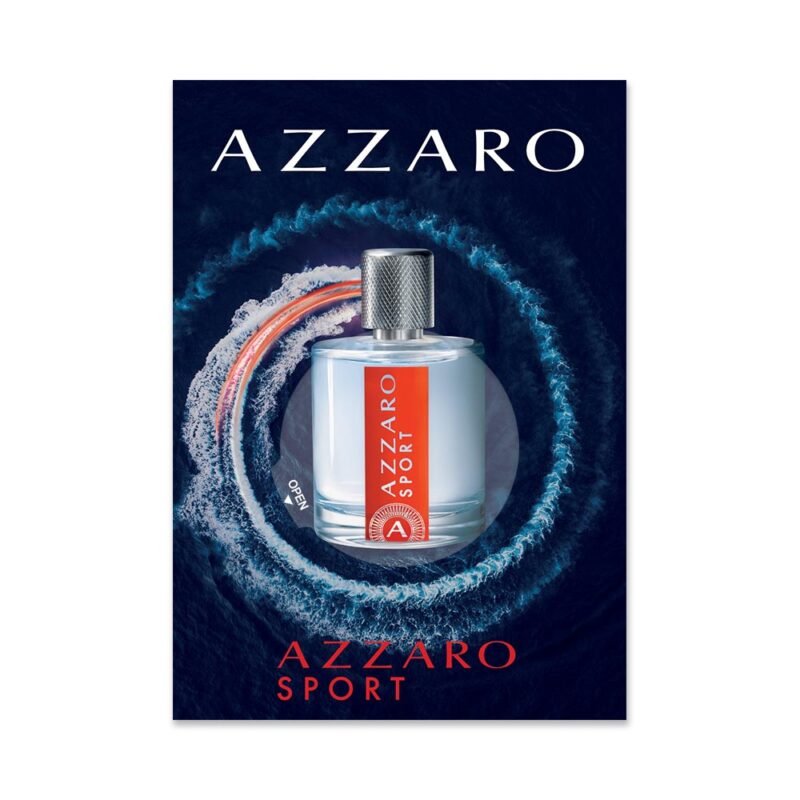 Adhespack Scented Label Loreal Azarro Sport
